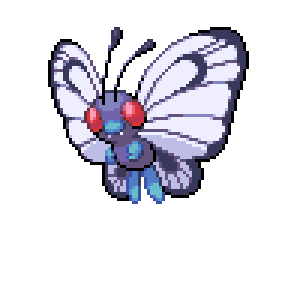 Butterfree in Pokemon Infinite Fusion - infinite-fusion-calculator.com