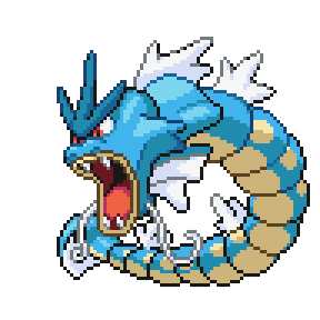 Gyarados in Pokemon Infinite Fusion - infinite-fusion-calculator.com