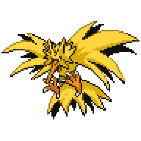 Zapdos in Pokemon Infinite Fusion - infinite-fusion-calculator.com