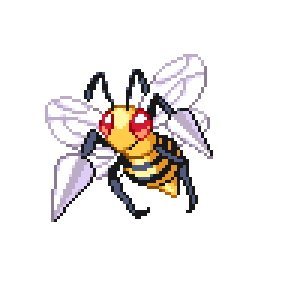 Beedrill in Pokemon Infinite Fusion - infinite-fusion-calculator.com