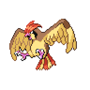 Pidgeotto in Pokemon Infinite Fusion - infinite-fusion-calculator.com