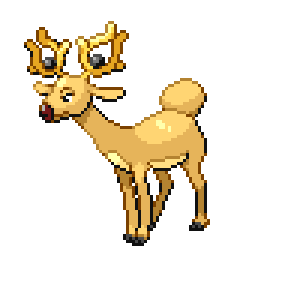 Stantler in Pokemon Infinite Fusion - infinite-fusion-calculator.com