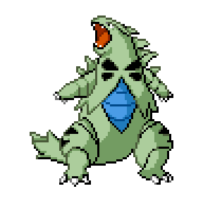 Tyranitar in Pokemon Infinite Fusion - infinite-fusion-calculator.com