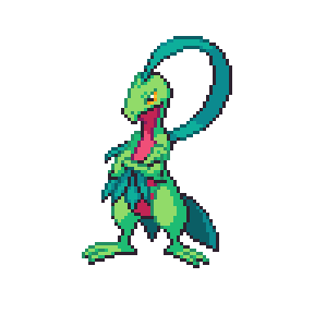 Grovyle in Pokemon Infinite Fusion - infinite-fusion-calculator.com