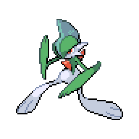 Gallade in Pokemon Infinite Fusion - infinite-fusion-calculator.com