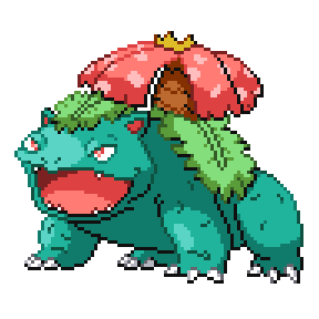 Venusaur in Pokemon Infinite Fusion - infinite-fusion-calculator.com