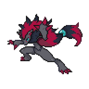 Zoroark in Pokemon Infinite Fusion - infinite-fusion-calculator.com