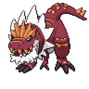 Tyrantrum in Pokemon Infinite Fusion - infinite-fusion-calculator.com