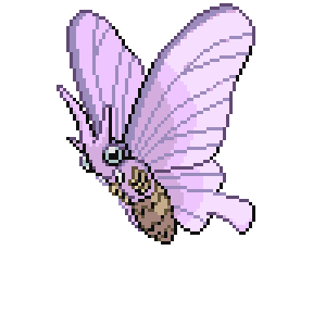 Venomoth in Pokemon Infinite Fusion - infinite-fusion-calculator.com