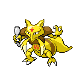 Kadabra in Pokemon Infinite Fusion - infinite-fusion-calculator.com