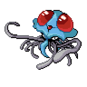 Tentacruel in Pokemon Infinite Fusion - infinite-fusion-calculator.com