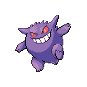 Gengar in Pokemon Infinite Fusion - infinite-fusion-calculator.com